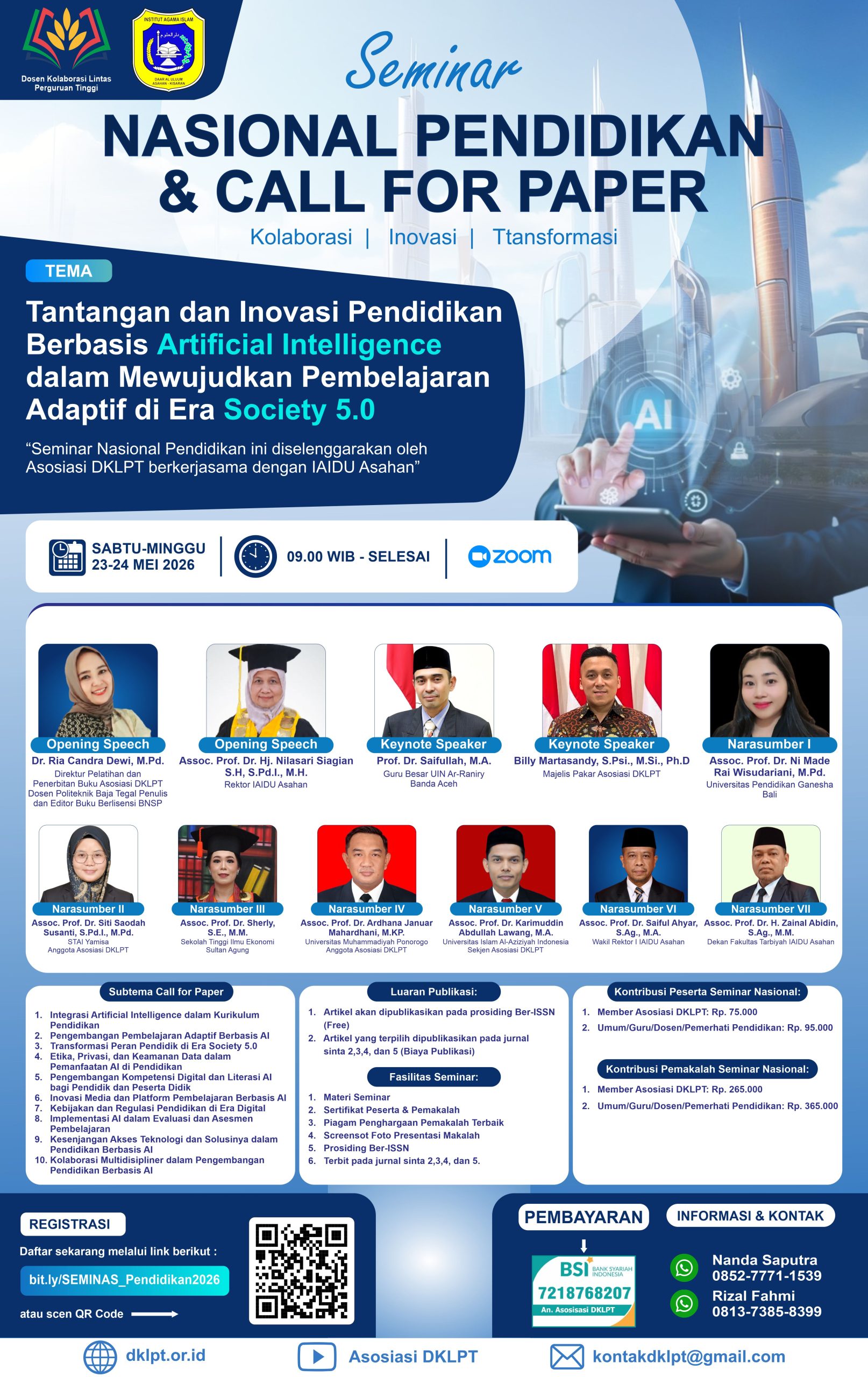 Tantangan dan Inovasi Pendidikan Berbasis Artificial Intelligence dalam Mewujudkan Pembelajaran Adaptif di Era Society 5.0.